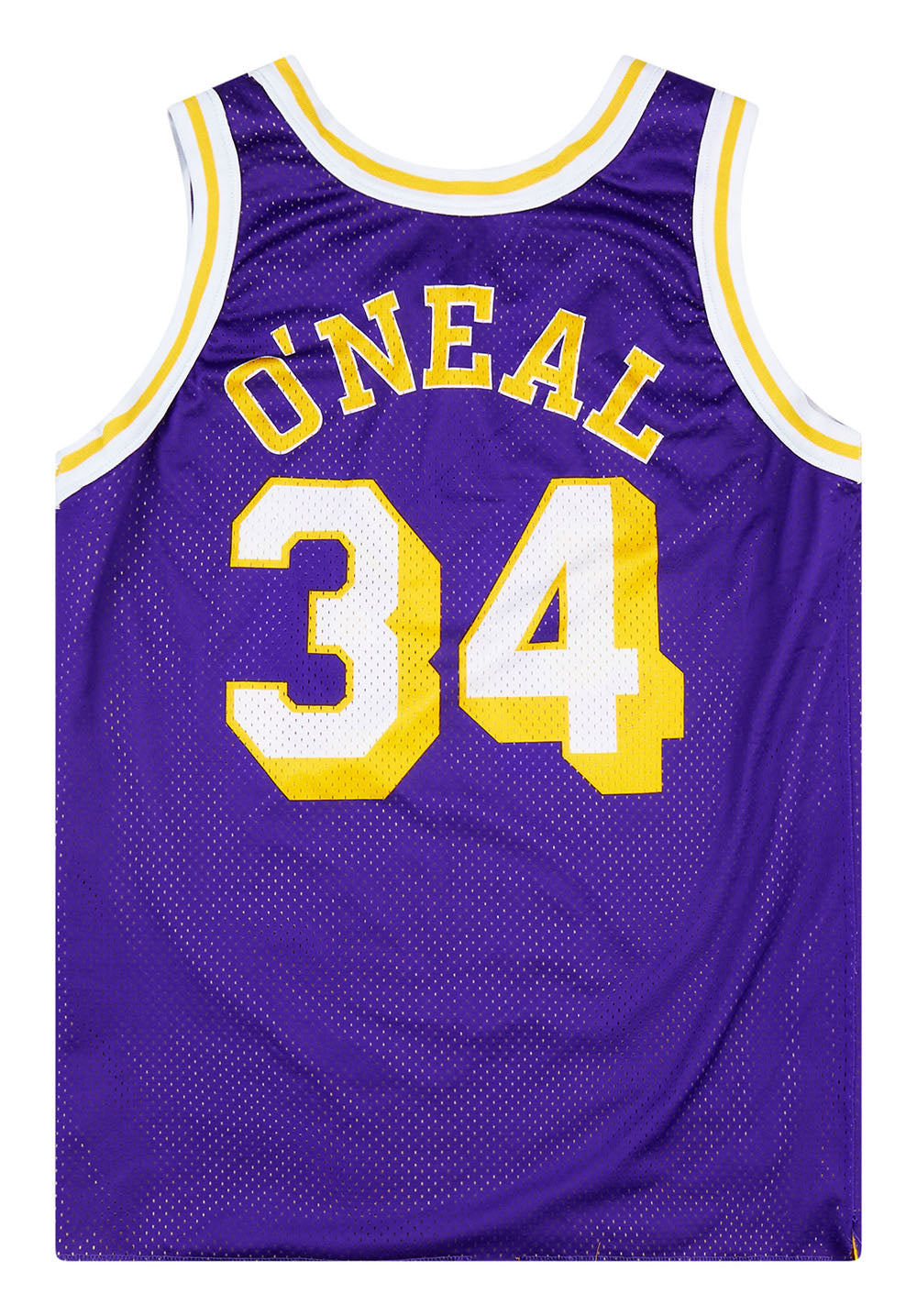 VINTAGE NIKE NBA LA LAKERS SHAQUILLE O'NEAL #34 JERSEY SIZE XL
