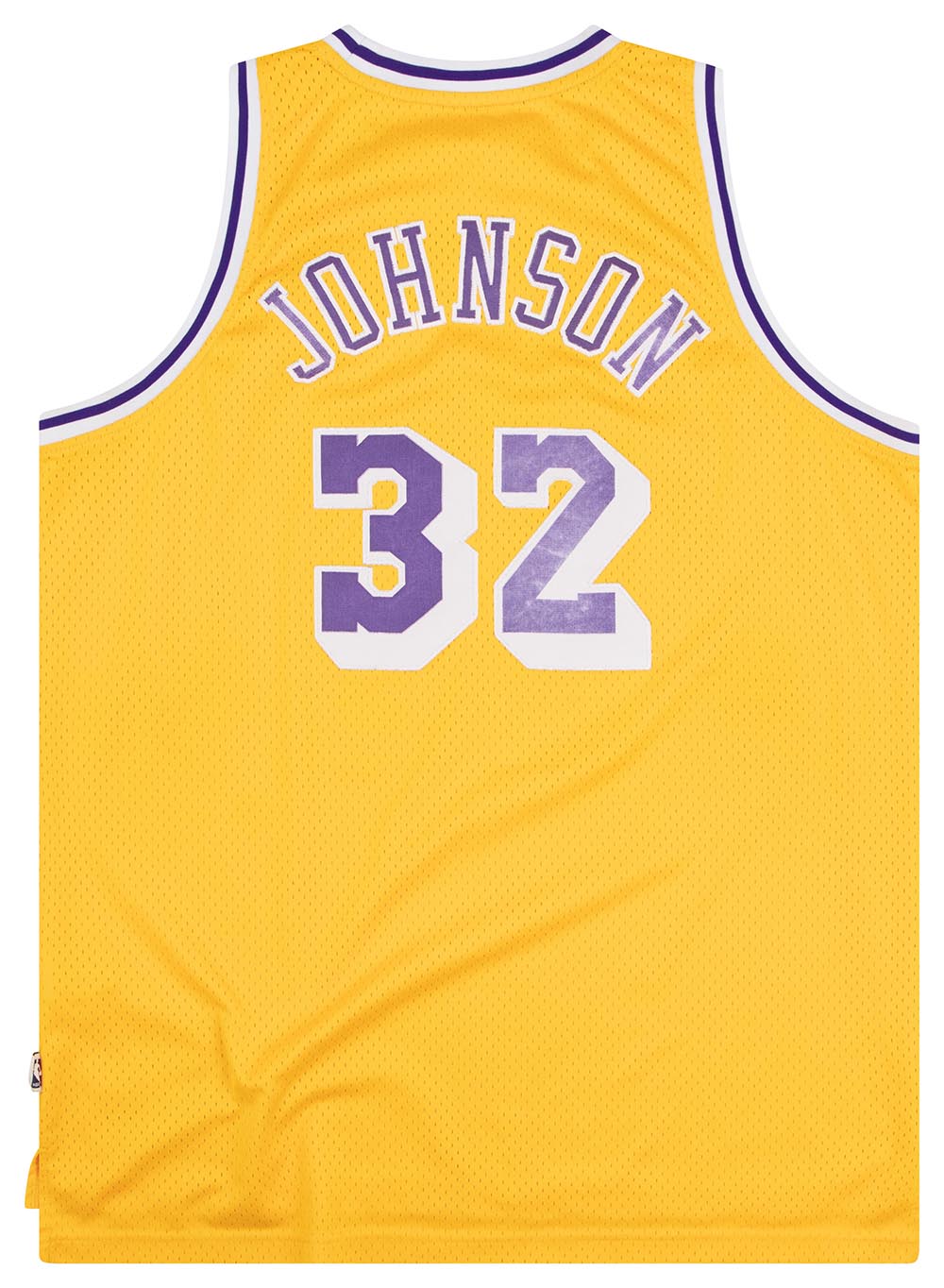 Magic Johnson #32 Los Angeles Lakers Adidas NBA Throwback adidas Swingman  Jersey - Gold
