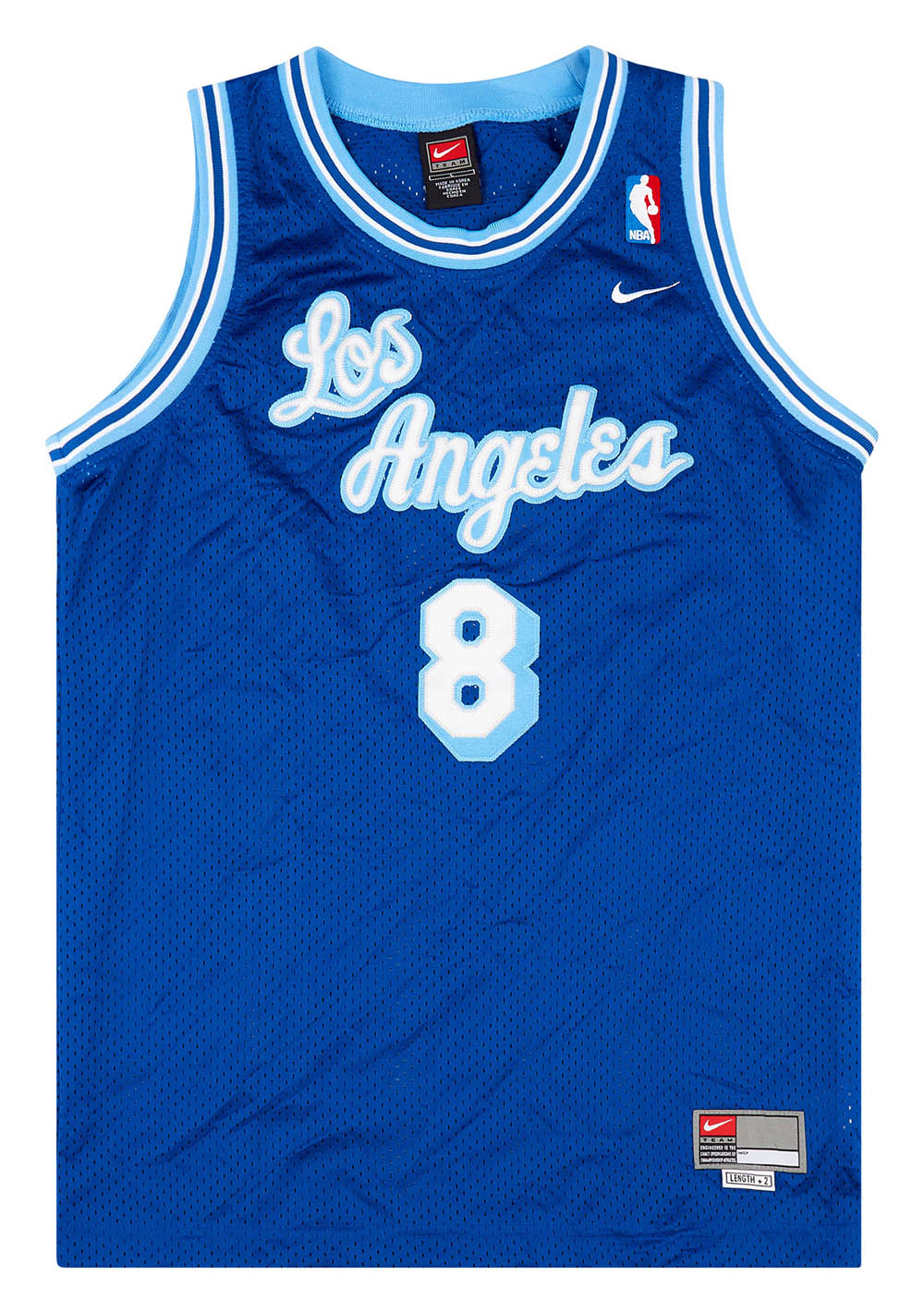 Vintage Kobe Bryant 8 La Lakers Jersey Large Size 