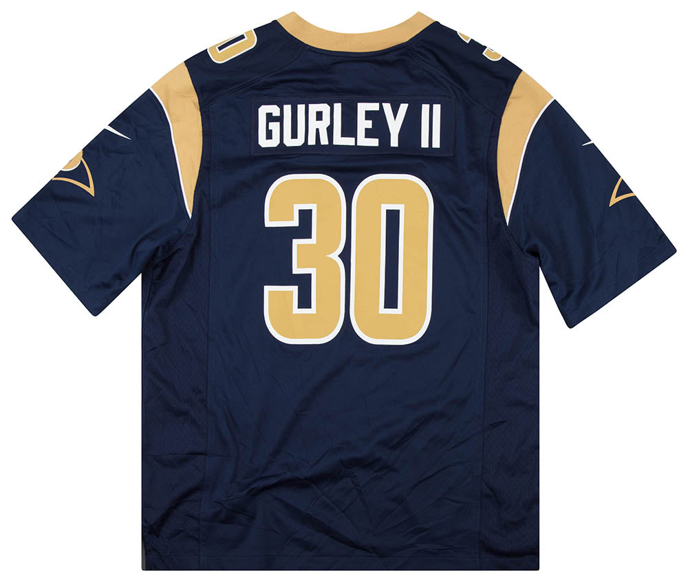 2015 ST. LOUIS RAMS GURLEY II #30 NIKE GAME JERSEY (HOME) XL