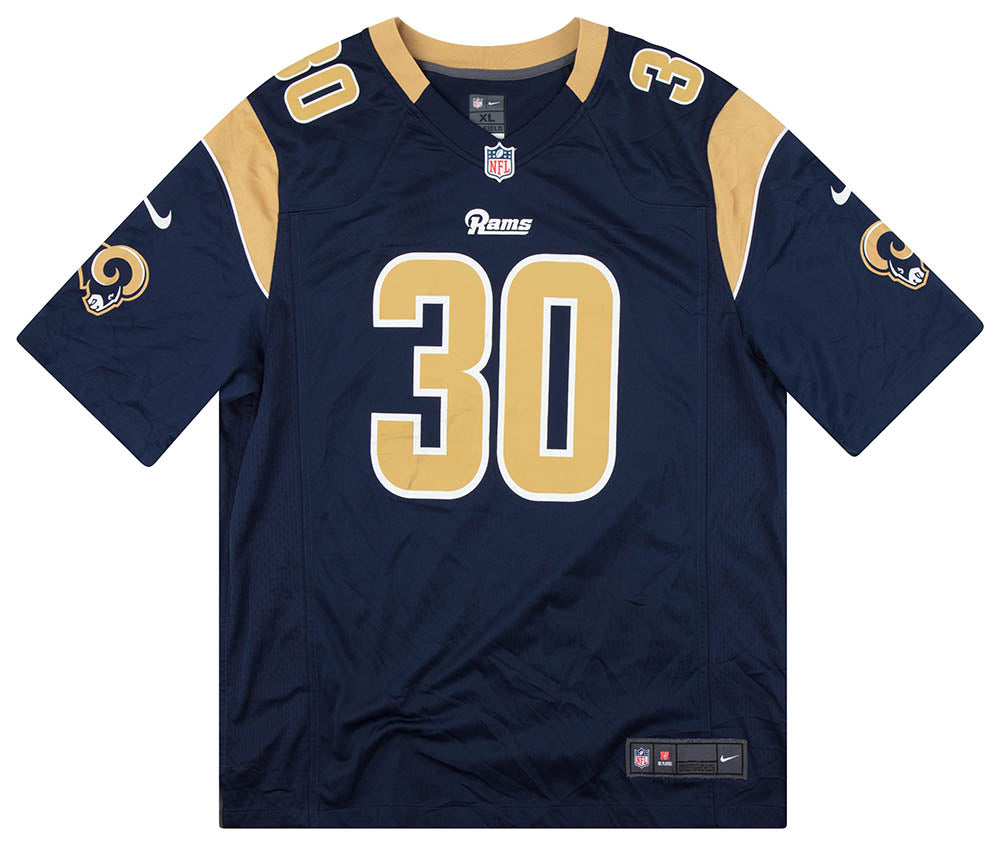 Nike Los Angeles Rams LA Rams Jersey Todd Gurley II #30 Men's Size 2XL  Stitched