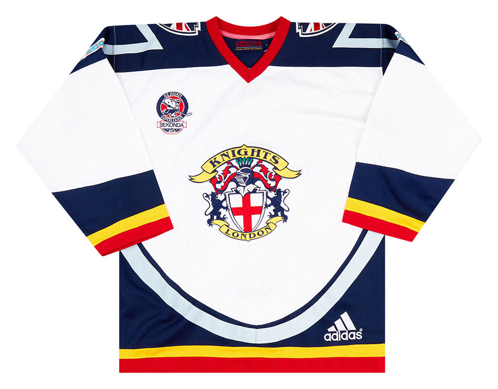 1998-00 LONDON KNIGHTS JERSEY (HOME) Y