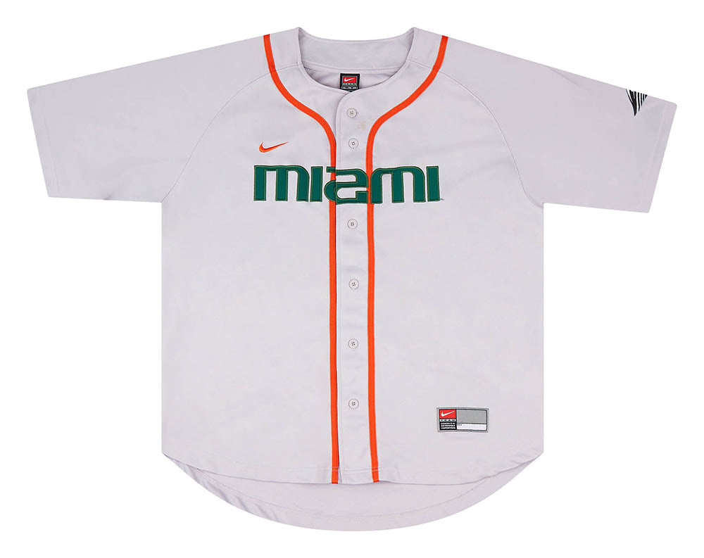 miami hurricanes baseball uniforms away
