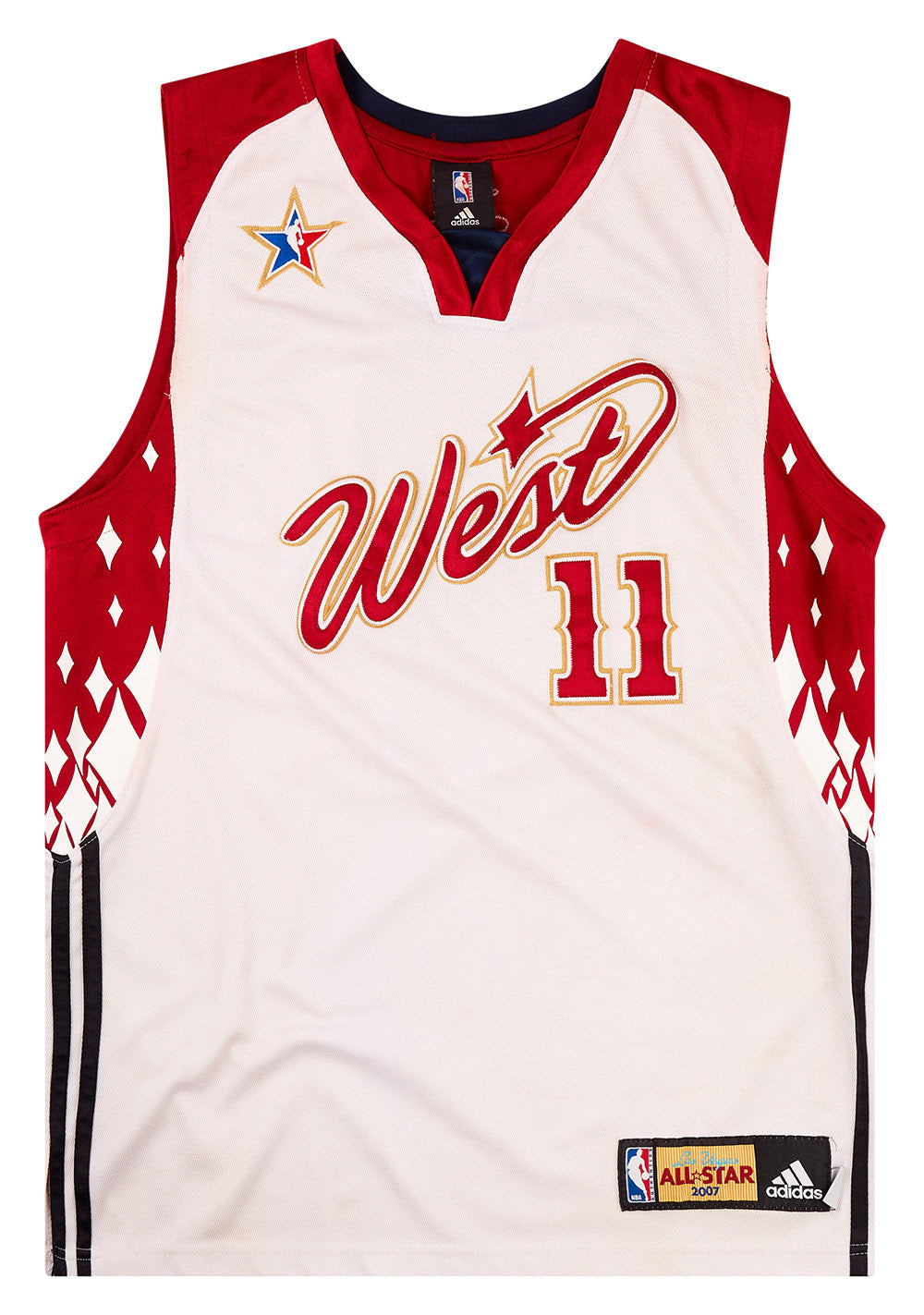 2007 AUTHENTIC NBA ALL-STAR GAME YAO #11 ADIDAS JERSEY M