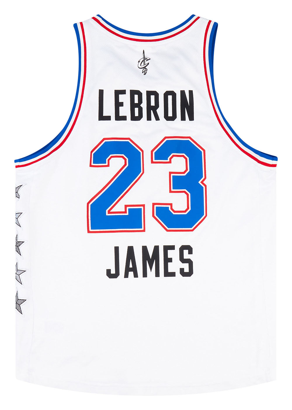 2015 NBA ALL-STAR JAMES #23 ADIDAS JERSEY L - Classic American Sports