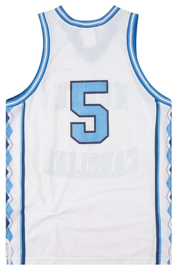 1996-98 NORTH CAROLINA TAR HEELS COTA #5 NIKE JERSEY (HOME) M - Classic  American Sports