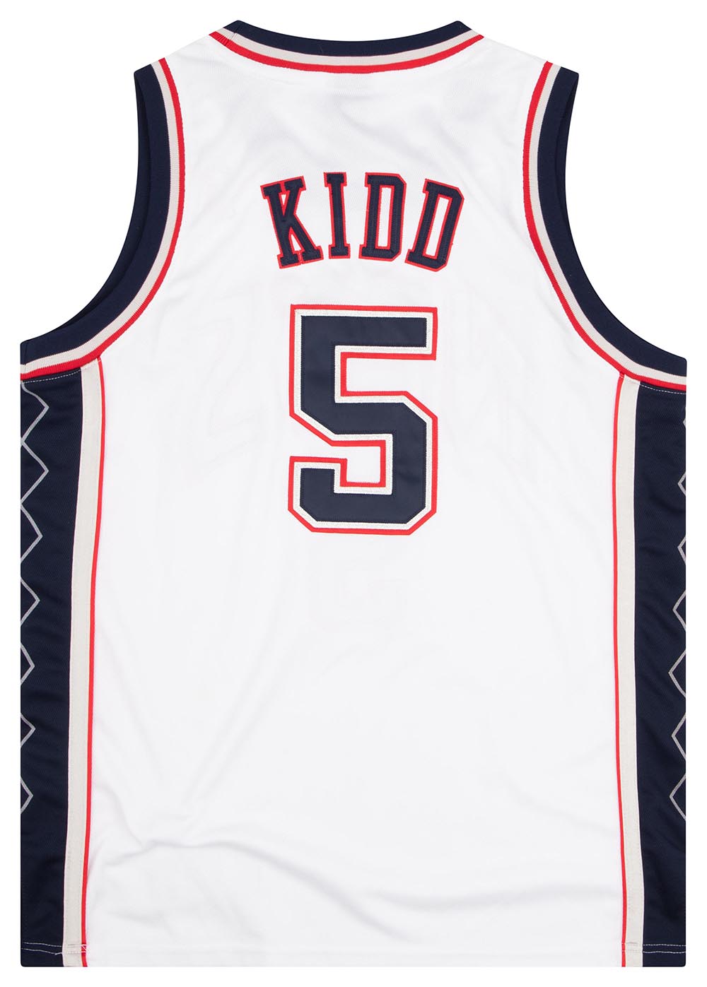 Jason Kidd #5 New Jersey Nets Adidas Authentic Jersey NBA Sz 52