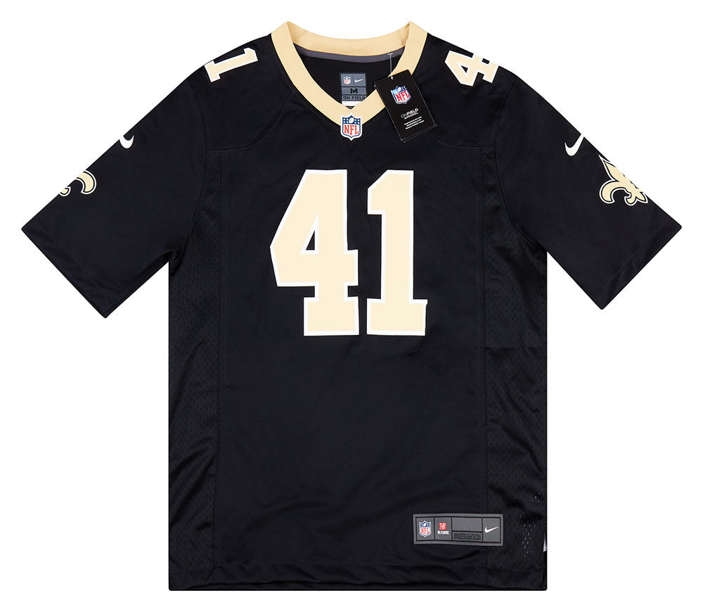 Black Nike NFL New Orleans Saints Kamara #41 Jersey