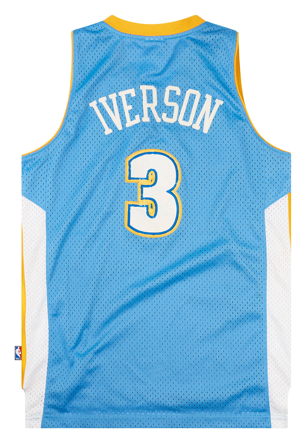 Vintage Detroit Pistons 1 Iverson NBA Adidas Jersey Large 