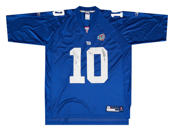 2007 NEW YORK GIANTS MANNING #10 REEBOK REPLICA JERSEY (HOME) M