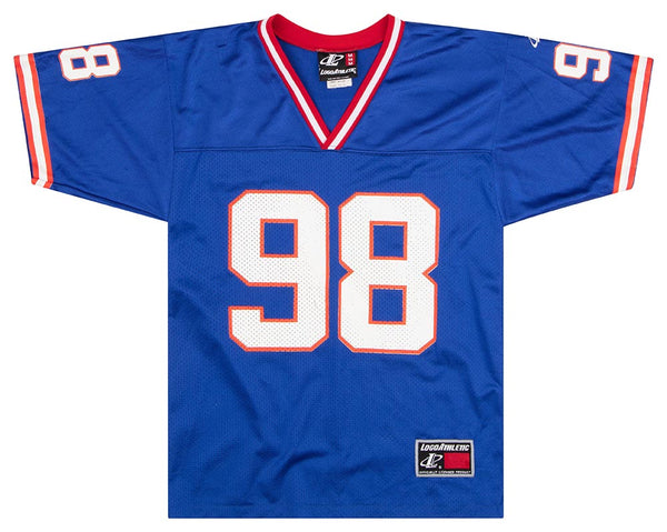 2000 NEW YORK GIANTS ARMSTEAD #98 NIKE JERSEY (AWAY) M - Classic American  Sports