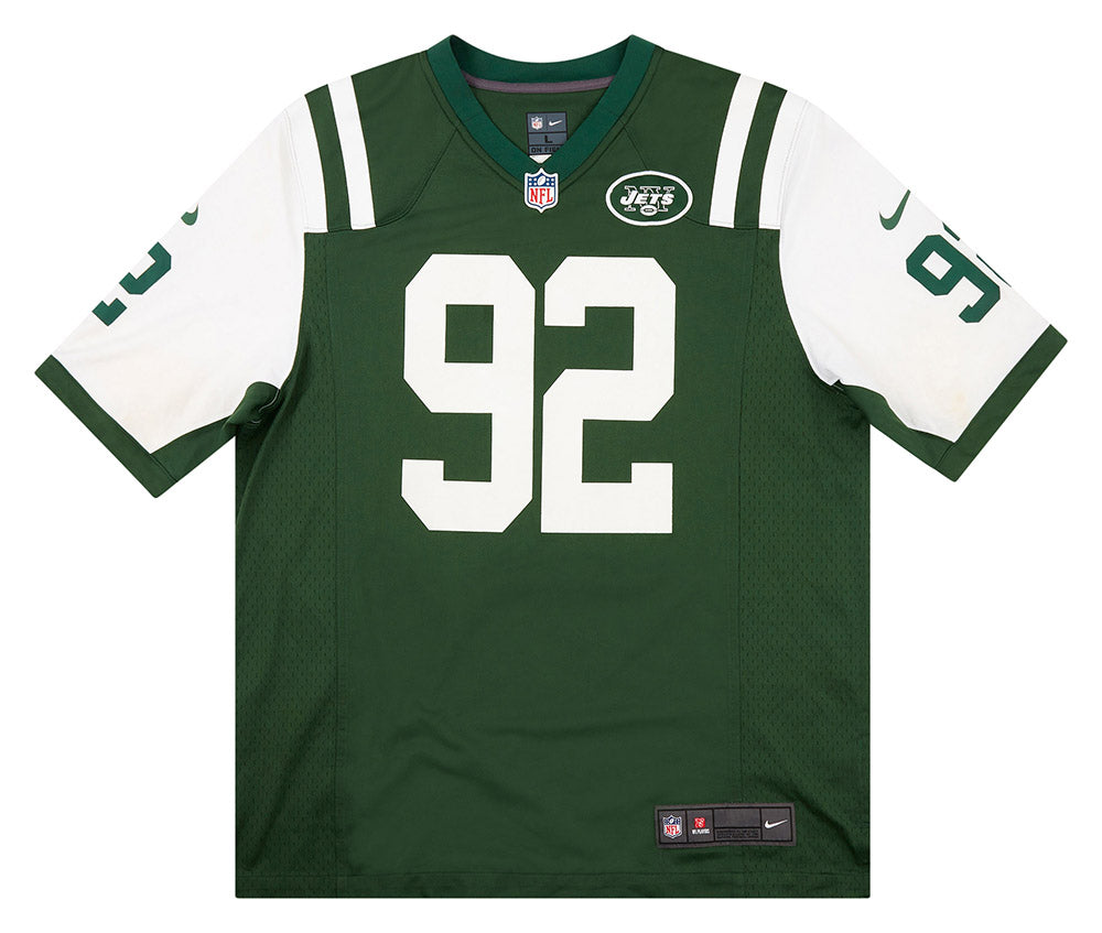2015-18 NEW YORK JETS WILLIAMS #92 NIKE GAME JERSEY (HOME) L