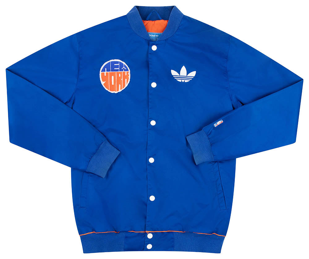 adidas, Jackets & Coats, New York Knicks Adidas Full Zip On Court Jacket