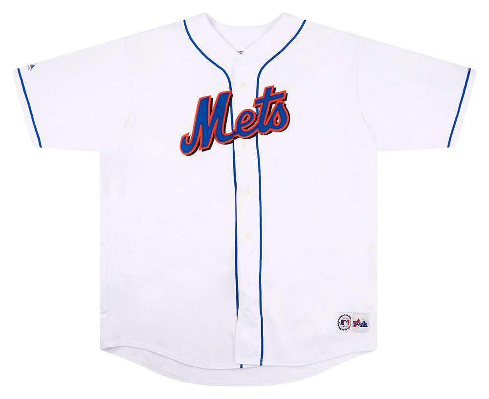 2004-08 NEW YORK METS PIAZZA #31 MAJESTIC JERSEY (HOME) 4XL