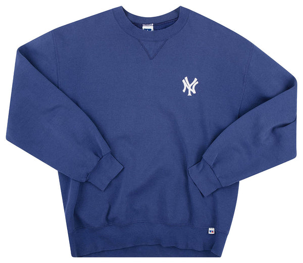 1990's NEW YORK YANKEES RUSSELL ATHLETIC JERSEY (AWAY) L