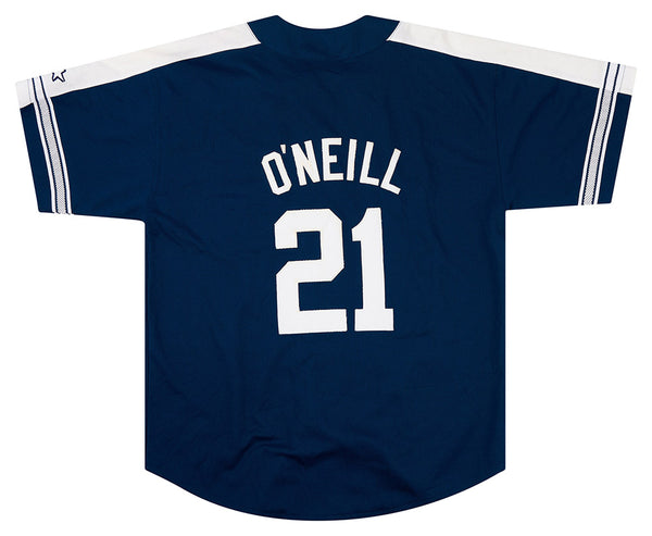 Vintage New York Yankees Jersey Mens Extra Lsrge O'Neill #21 Starter  Striped MLB