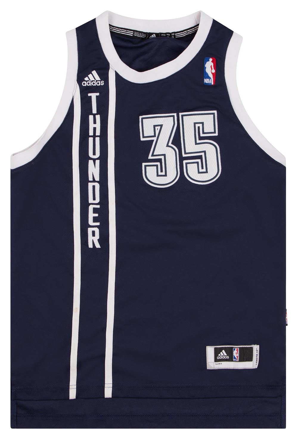 Adidas NBA Mens Oklahoma City Thunder Kevin Durant #35 Alternate Swing –  Fanletic