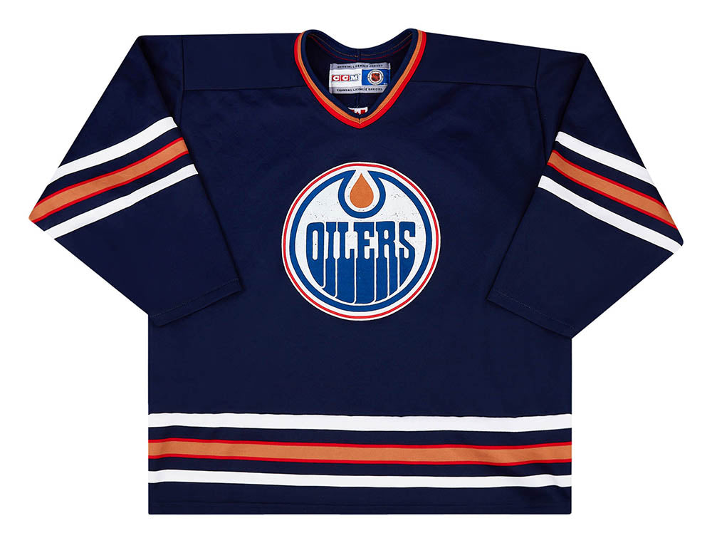 Edmonton Oilers Vintage CCM Maska Jersey - M