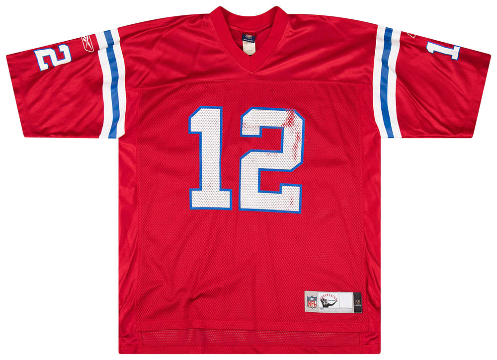 Vintage NE Patriots Tom Brady 2001 Super Bowl Champion T shirt XL