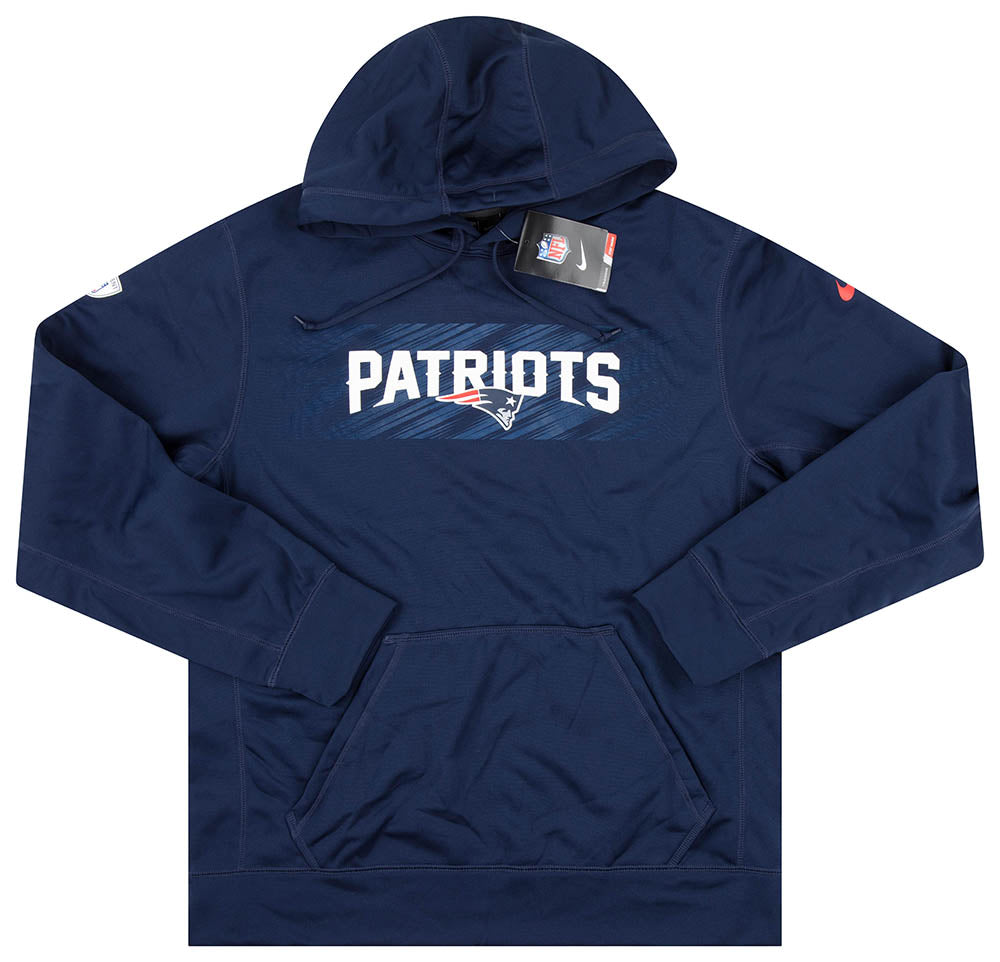 2014 NEW ENGLAND PATRIOTS NIKE HOODED SWEAT TOP M - W/TAGS