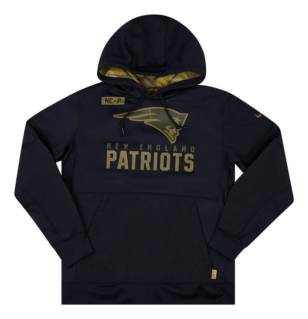 2020 NEW ENGLAND PATRIOTS NIKE HOODED SWEAT TOP L