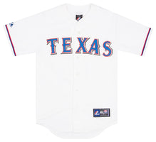 Majestic Texas Rangers MLB Vintage Game Worn BP Team Jersey