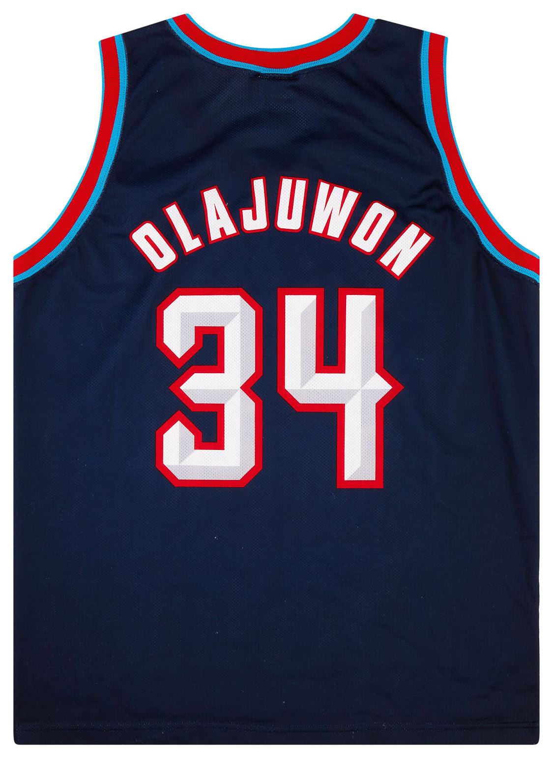 Hakeem Olajuwon Houston Rockets Adidas NBA Throwback Swingman Jersey - Red  