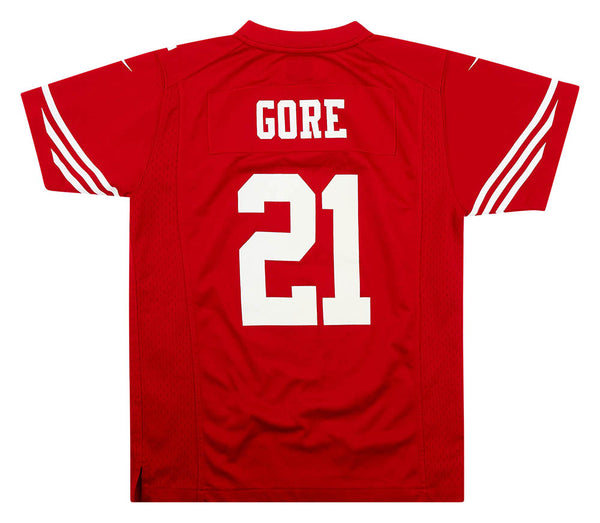 2014 SAN FRANCISCO 49ERS GORE #21 SALUTE TO SERVICE NIKE PREMIER JERSE -  Classic American Sports