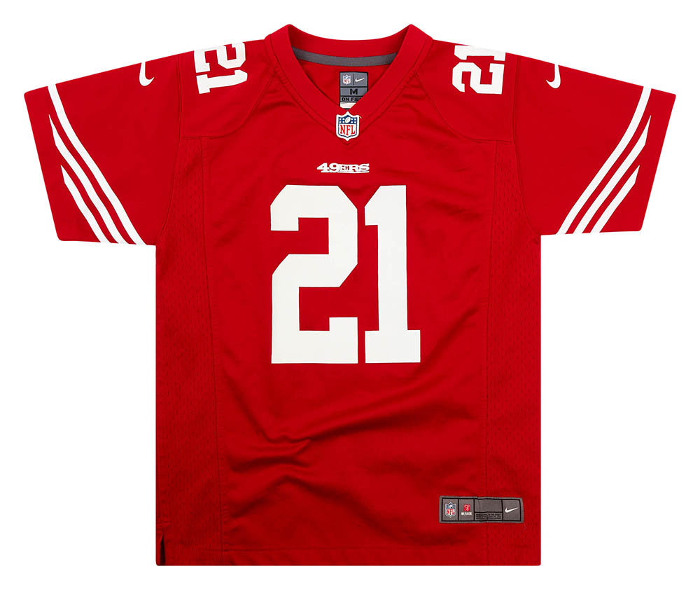 2012-14 SAN FRANCISCO 49ERS GORE #21 NIKE GAME JERSEY (HOME) Y