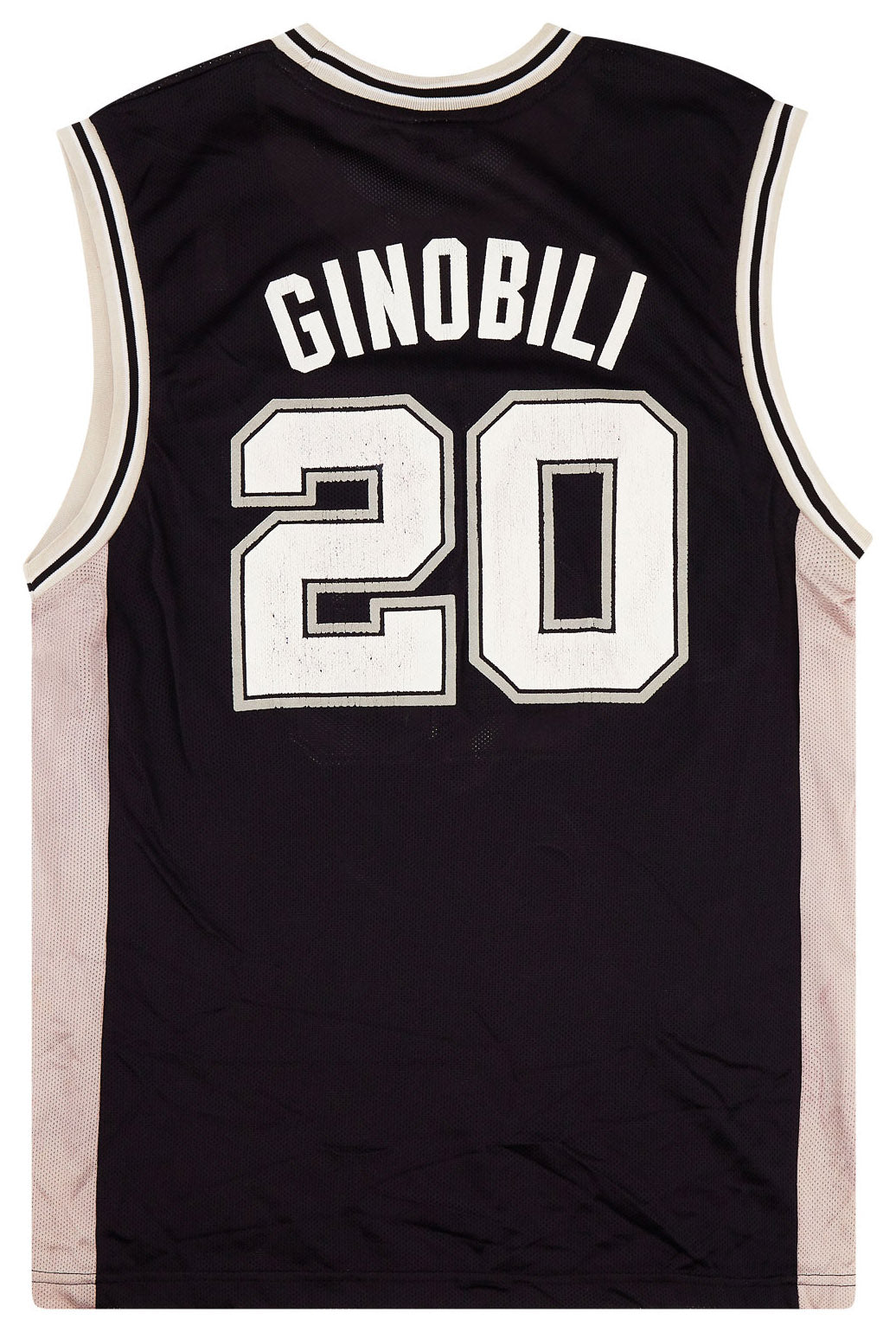 NBA Adidas San Antonio Spurs Manu Ginobili #20 Black Basketball Jersey