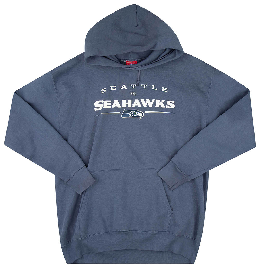 2000's SEATLLE SEAHAWKS NFL HOODED SWEAT TOP L