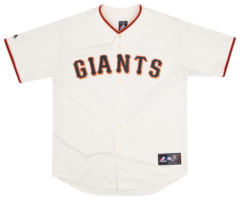 2009-15 SAN FRANCISCO GIANTS DOWNING #23 MAJESTIC JERSEY (HOME) L