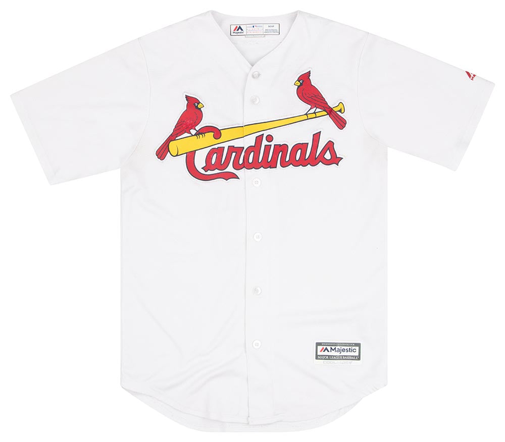 2012-18 ST. LOUIS CARDINALS MOLINA #4 MAJESTIC JERSEY (HOME) S - Classic  American Sports
