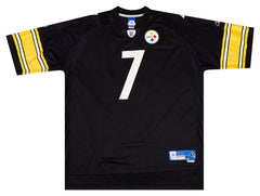 Pittsburgh Steelers ROETHLISBERGER #7 Reebok Throwback Alternate Jersey  (50)