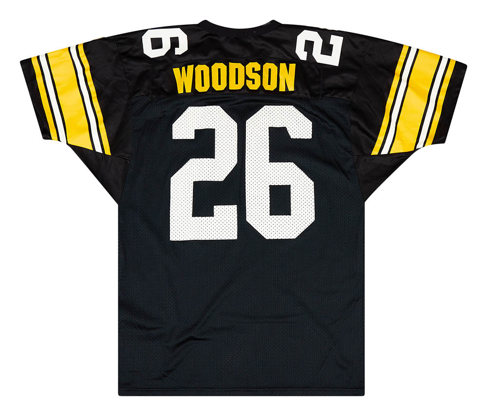 1992-96 PITTSBURGH STEELERS WOODSON #26 WILSON JERSEY (HOME) L