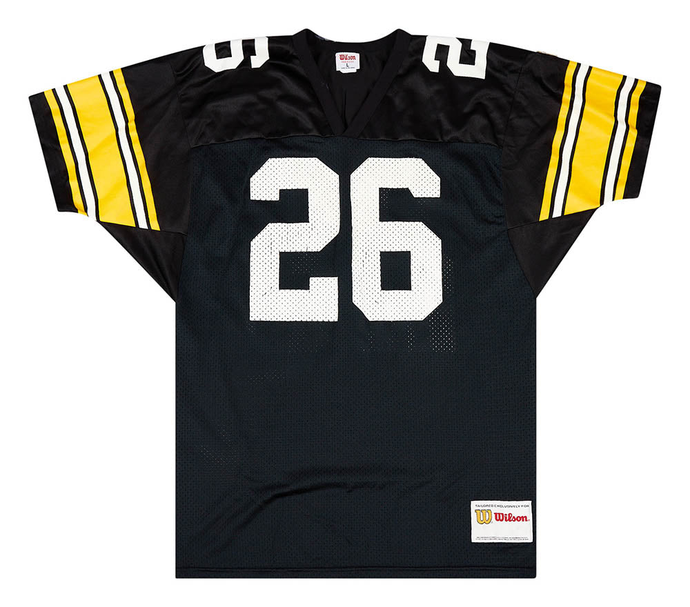 1992-96 PITTSBURGH STEELERS WOODSON #26 WILSON JERSEY (HOME) L