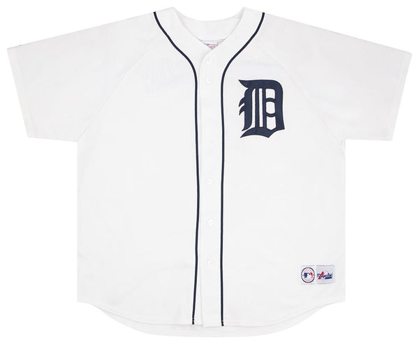 Vintage #4 BOBBY HIGGINSON Detroit Tigers MLB Nike Jersey M