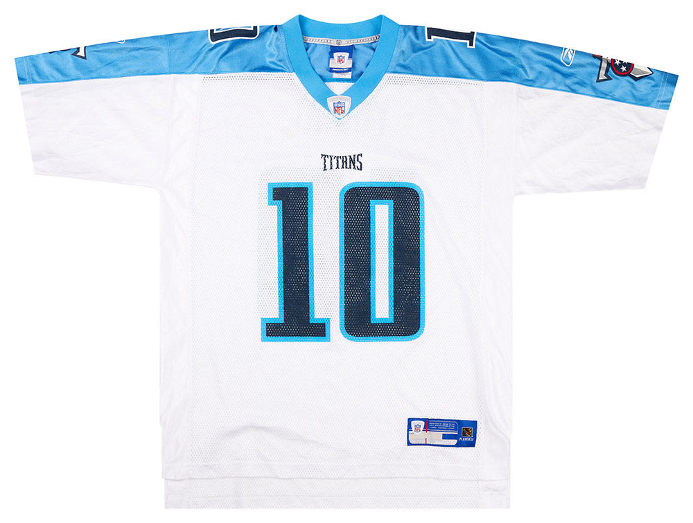 2006 TENNESSEE TITANS YOUNG #10 REEBOK ON FIELD JERSEY (AWAY) L