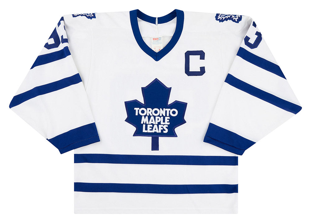 Vintage Toronto Maple Leafs Doug Gilmour CCM Hockey Jersey