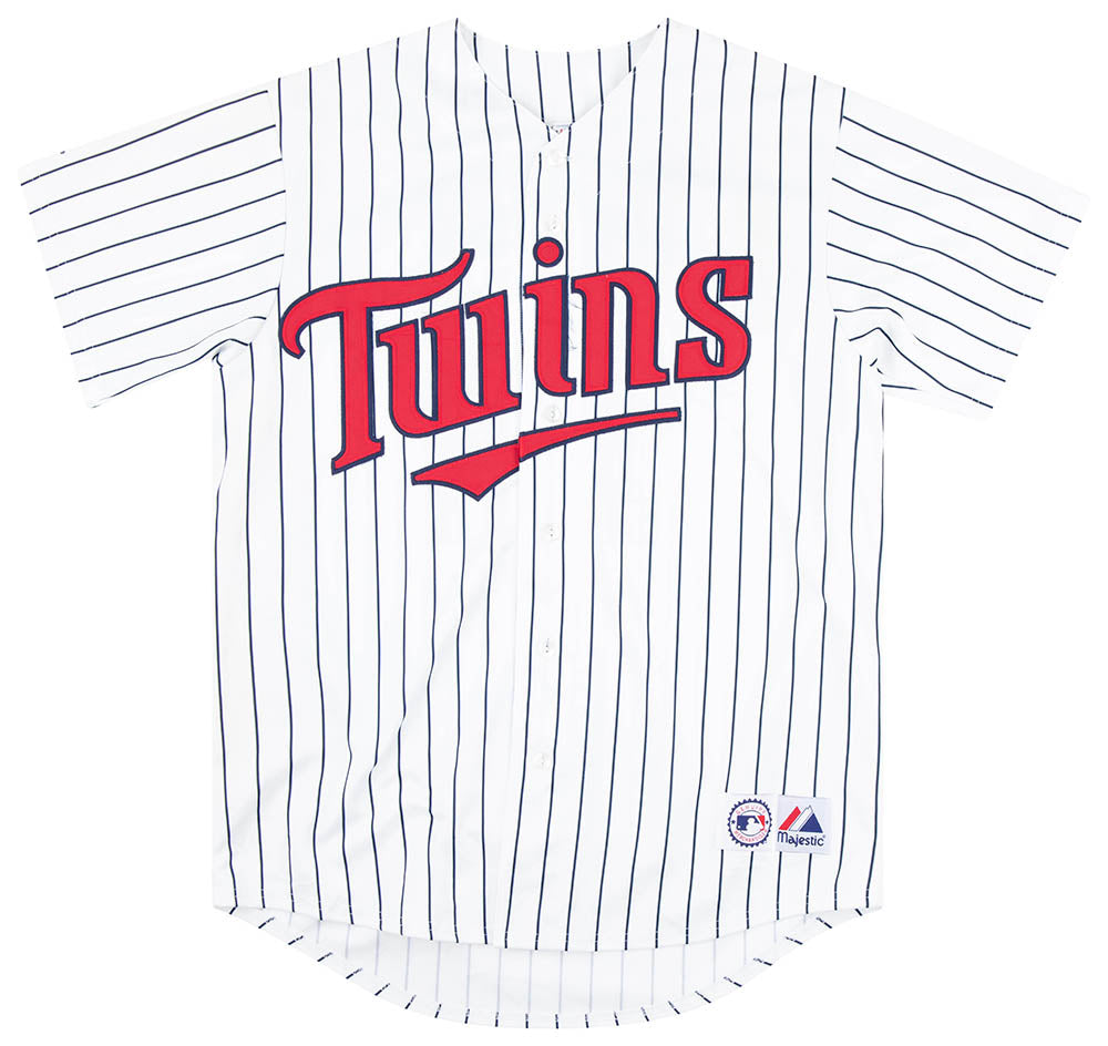 Jacque Jones: 11' Autographed Minnesota Twins MLB Jersey - XL
