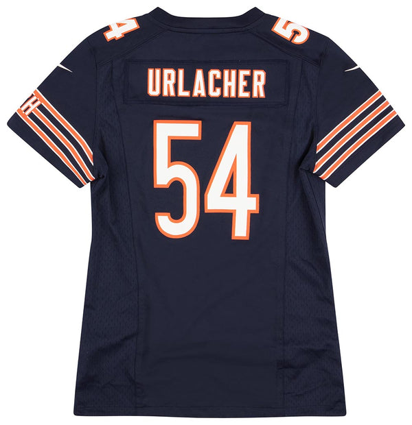 Game Women's Brian Urlacher White Road Jersey - #54 Football Chicago Bears