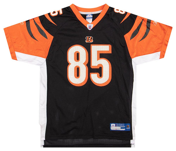 Reebok Cincinnati Bengals # 85 C. Johnson NFL Jersey Size L