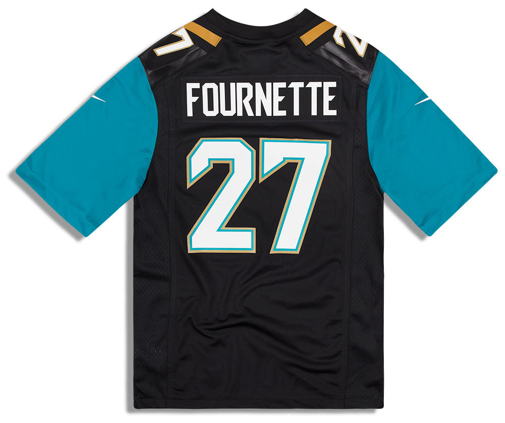 2017 JACKSONVILLE JAGUARS FOURNETTE #27 NIKE GAME JERSEY (HOME) S - Classic  American Sports