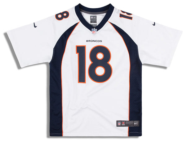 NFL Denver Broncos Peyton Manning #18 Game Jersey Youth Small 8