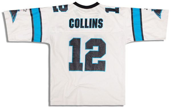 1995-98 CAROLINA PANTHERS COLLINS #12 CHAMPION JERSEY (AWAY) M