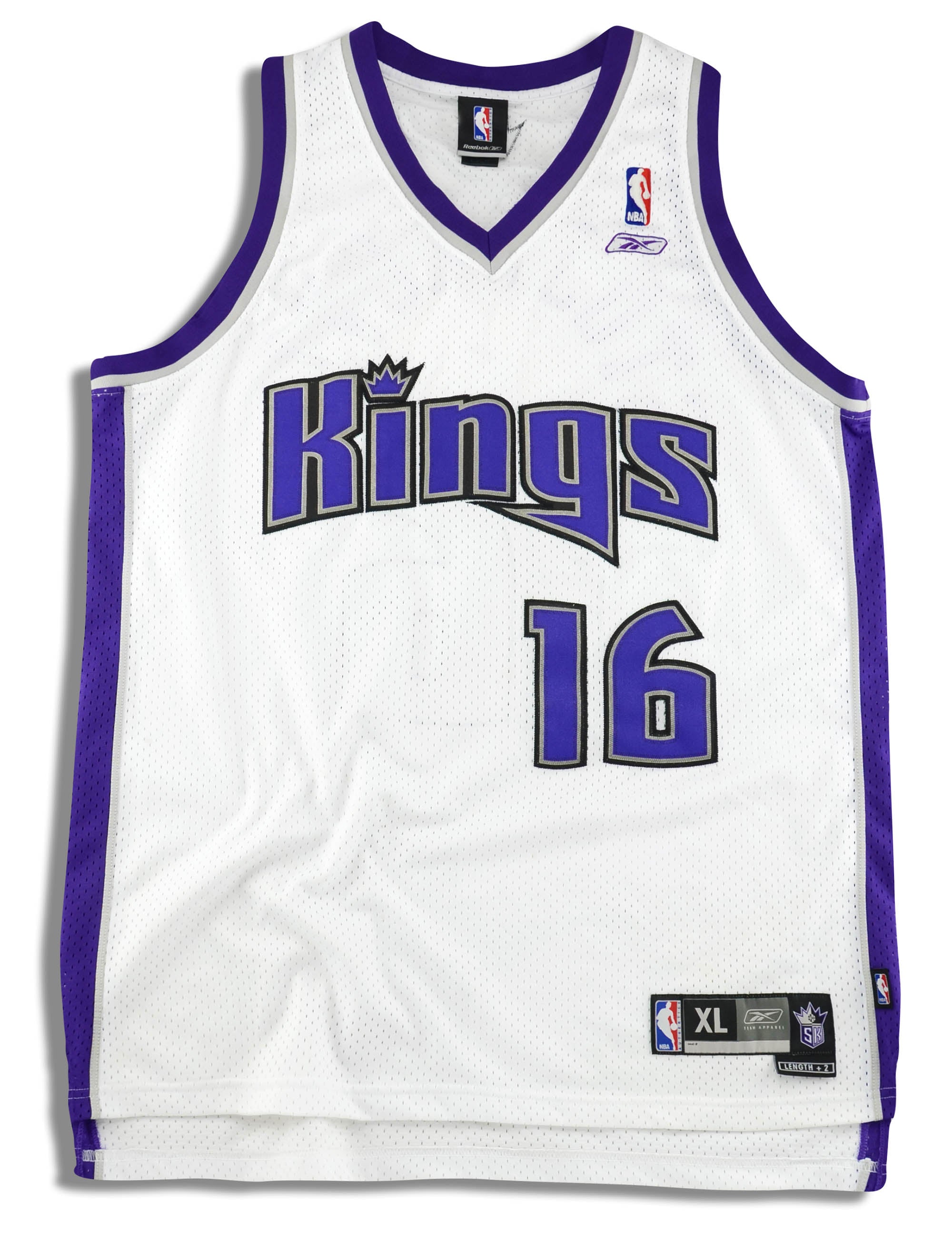 REEBOK Authentic Sacramento Kings Throwback Jersey Size Large Kennedy #5  Rare