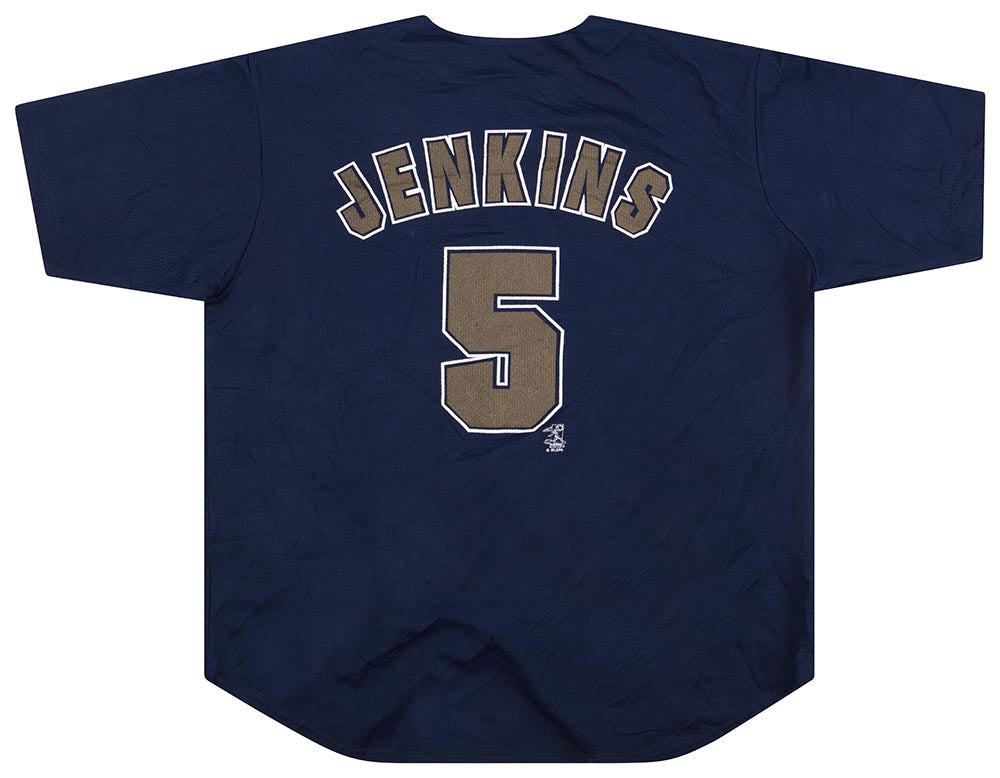 Milwaukee Brewers RARE 2002 All Star Game Geoff Jenkins Stitched MLB Jersey  52