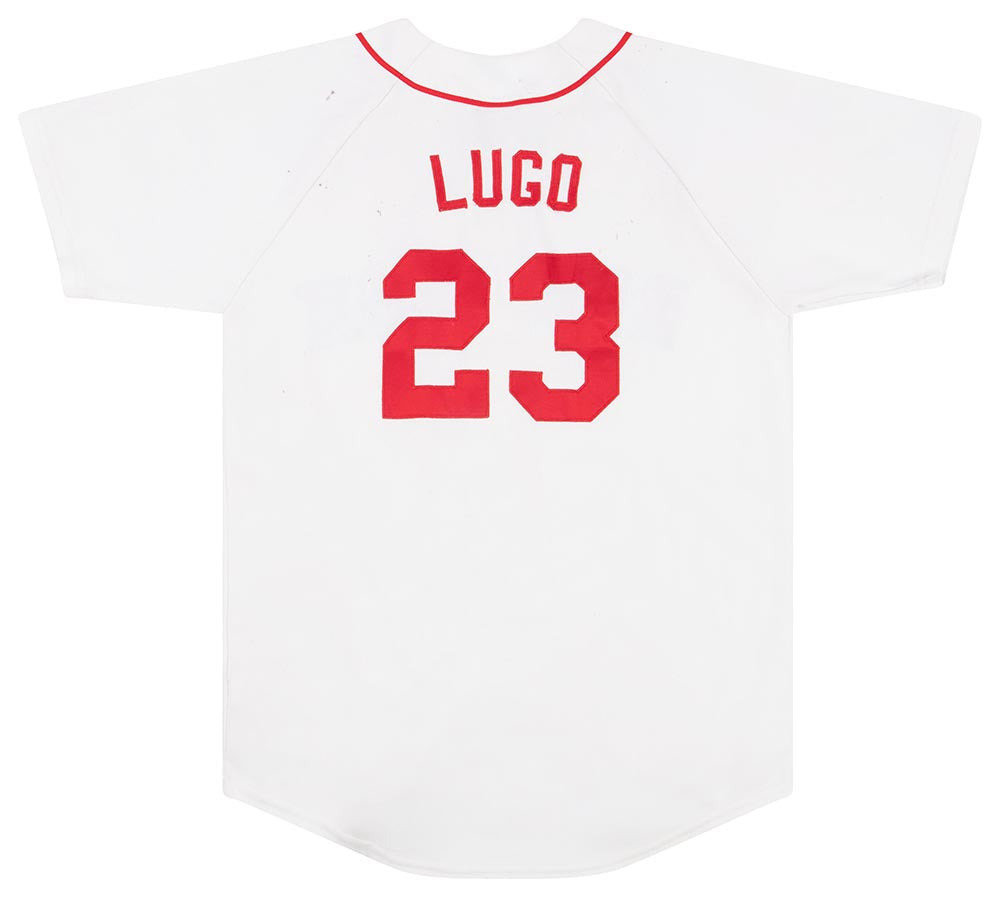 2007-08 BOSTON RED SOX LUGO #23 MAJESTIC JERSEY (HOME) Y