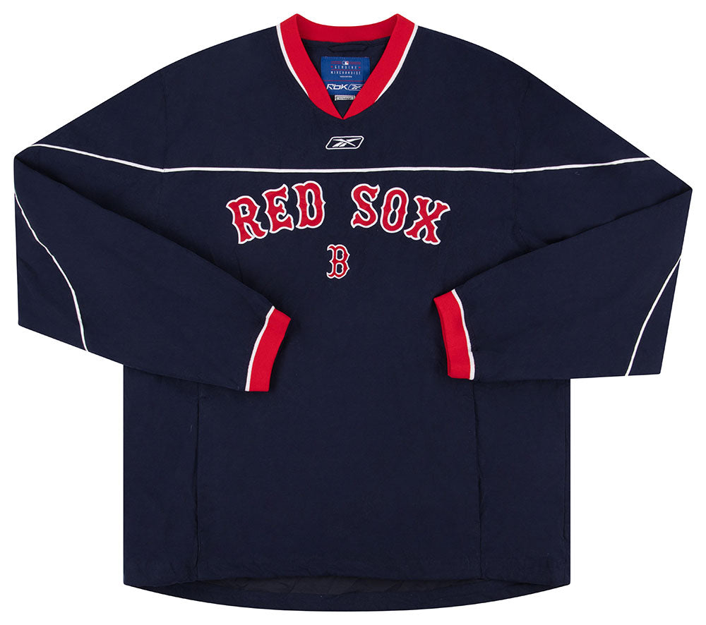 2007 BOSTON RED SOX REEBOK PULLOVER SHELL TOP S
