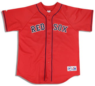 2005-10 BOSTON RED SOX VARITEK #33 MAJESTIC JERSEY (ALTERNATE) XL